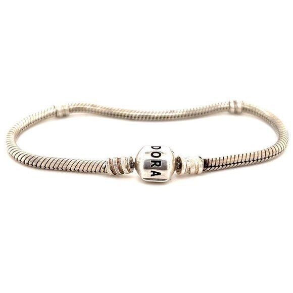 Pandora Old Design Snake Bracelet  - Picture 1 of 4